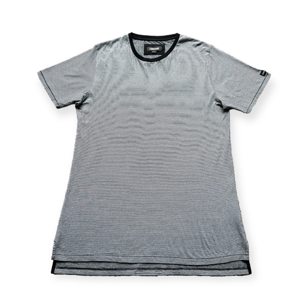 🔃Zanerobe Men’s Striped Crew Neck Short Sleeve Cotton Tee Shirt
